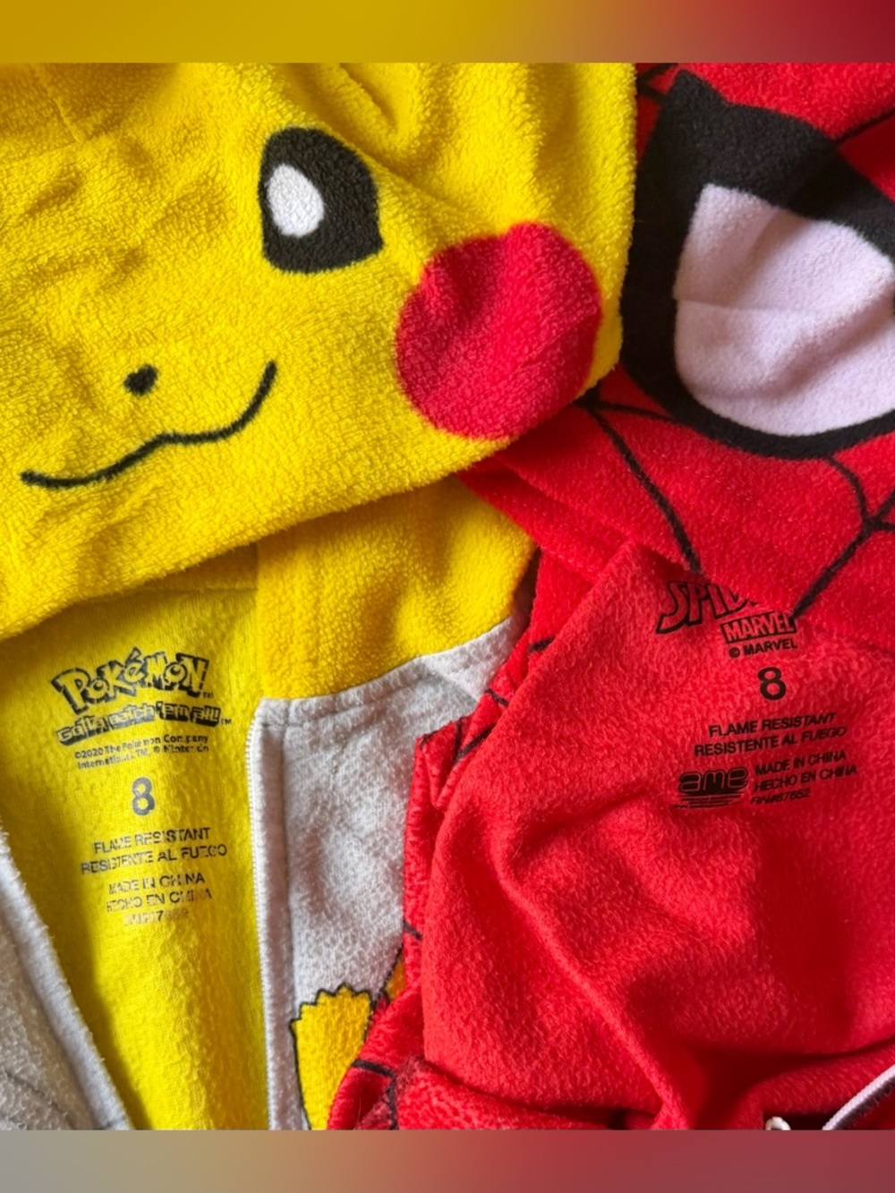 Size 8 Zip-Up PJs - Picture 3 of 6